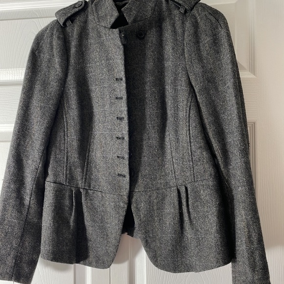 Zara Basic Wool Jacket - Picture 4 of 16